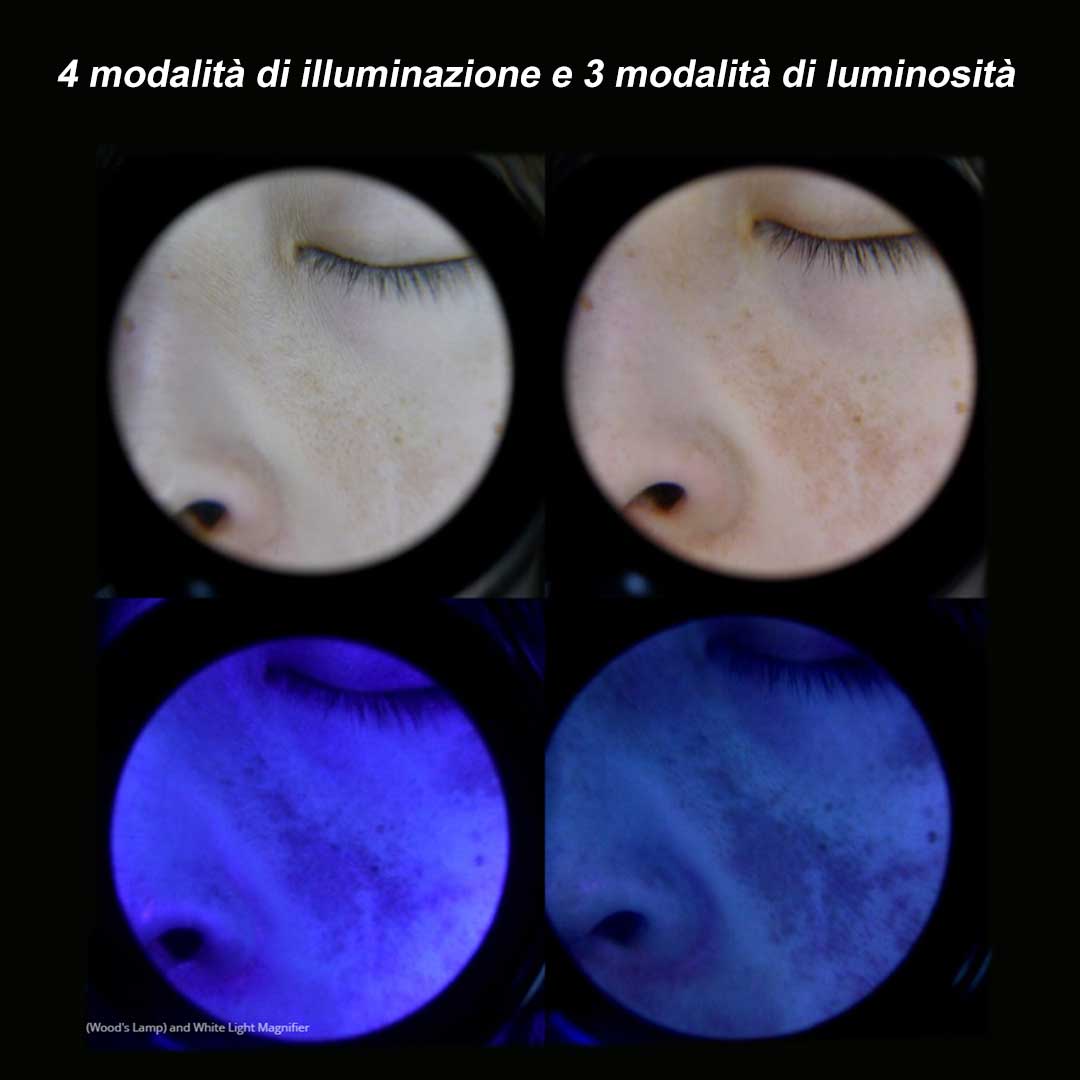 Lente d'ingrandimento Illuco IDS 3100 Magnum+ con base di ricarica inclusa