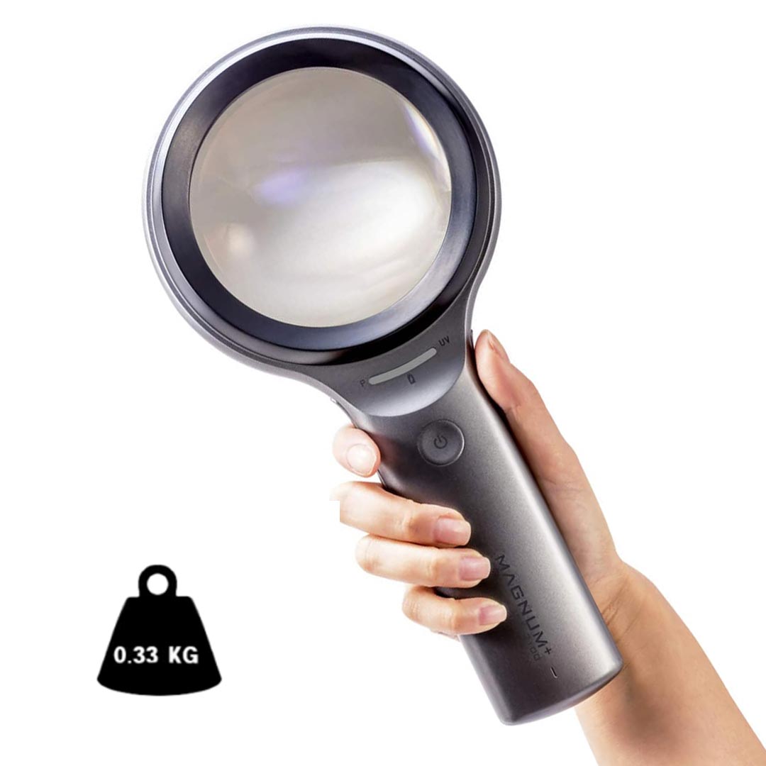 Lente d'ingrandimento Illuco IDS 3100 Magnum+ con base di ricarica inclusa