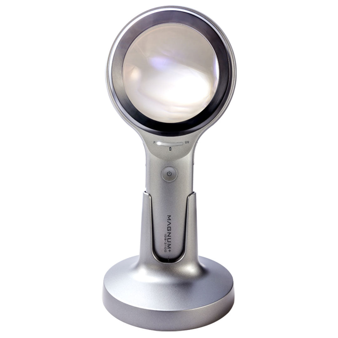 Lente d'ingrandimento Illuco IDS 3100 Magnum+ con base di ricarica inclusa