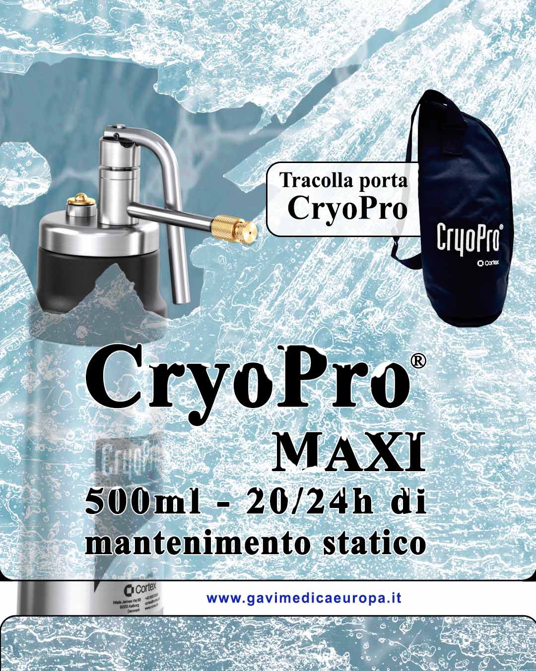 CryoPro®: Dispositivo Professionale per Criochirurgia Dermatologica a -196°C