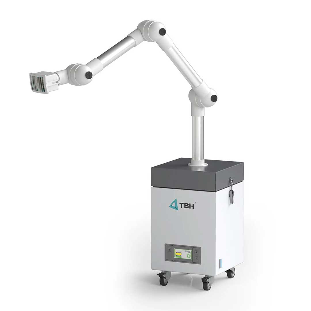 TBH Health Basic – Aspiratore di Fumi Medicale con Filtro HEPA H13