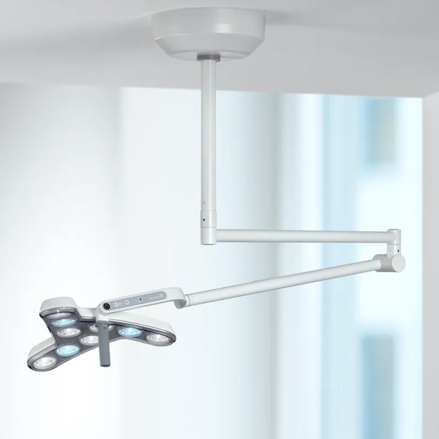 Lampada TRIANGO 100 con luce LED - Soffitto/parete o Stativo con ruote